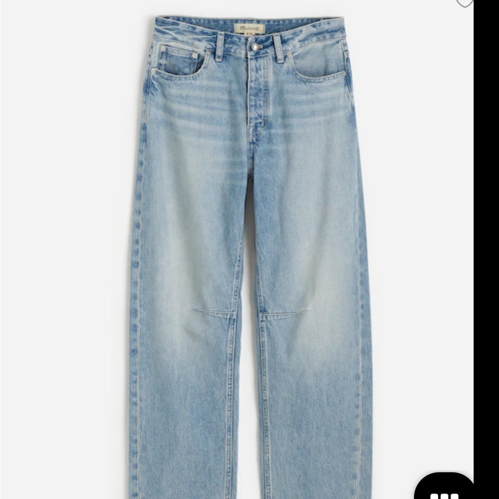 Madewell curvy women’s darted barrel jean